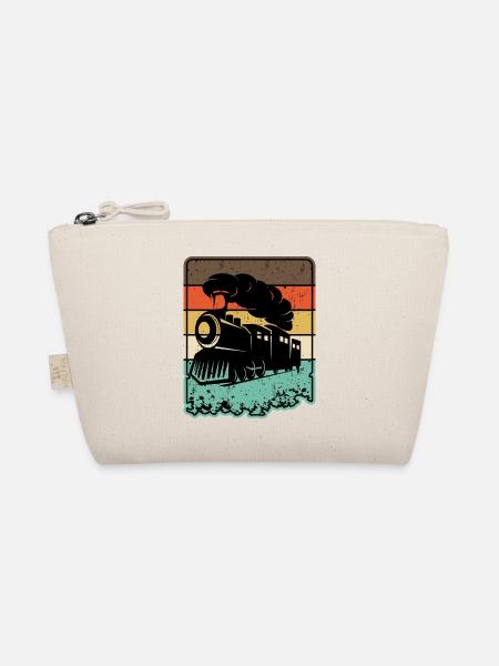 Retro-Zug - Bio-Täschchen - Natur