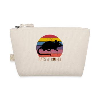Rats & Coffee - Bio-Täschchen - Natur - Vorne