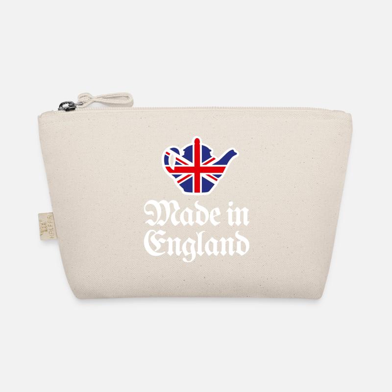 Union Jack Flag Fabriqué en Angleterre Théière britannique royaume-Uni Trousse biologique