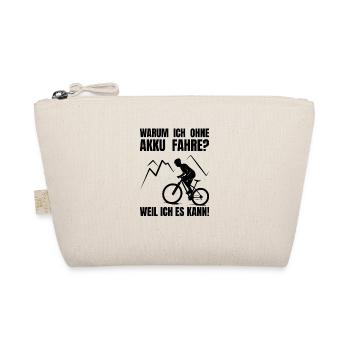 Warum ich ohne Akku fahre - Fahrrad - Rennrad - Bio-Täschchen - Natur - Vorne
