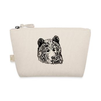 Ours motif animal visage animal - Trousse biologique - nature - Devant