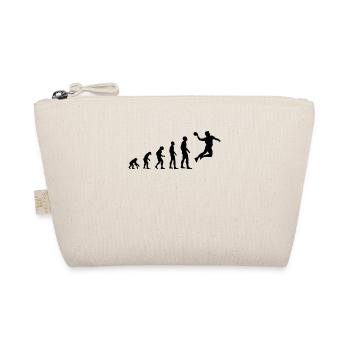 Handball Sport Handball Player Evolution Gift - Organic Pouch - nature - Front
