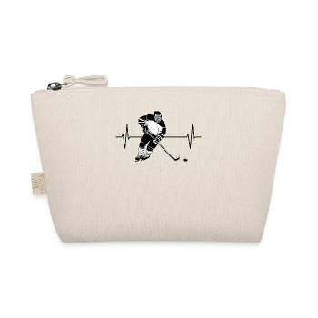 Cadeau de la ligne ECG du joueur de hockey sur glace - Trousse biologique - nature - Devant