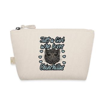 Just a girl who loves Chinchillas - Organic Pouch - nature - Front