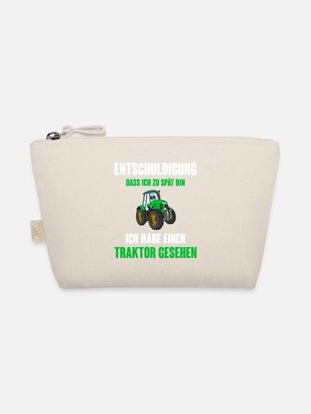 Traktor - Bio-Täschchen - Natur - Vorne