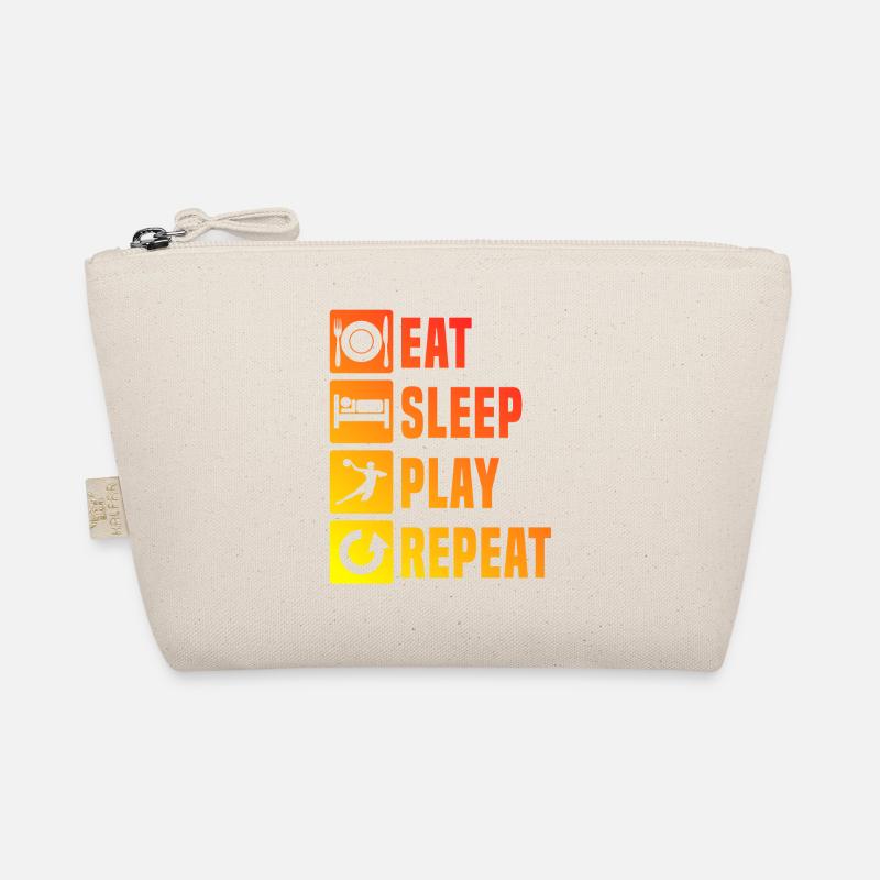 Handball Les enfants mangent dormir Handball Répéter Trousse biologique