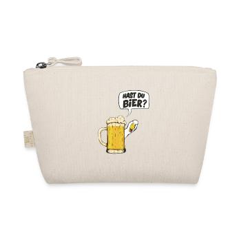 Hast du Bier? Lustige Ente fragt nach Bier. - Bio-Täschchen - Natur - Vorne