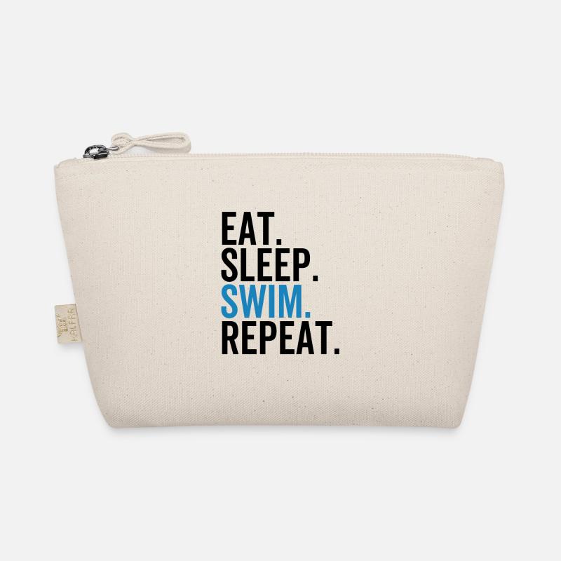 Eat Sleep Swim Repeat Organic Pouch