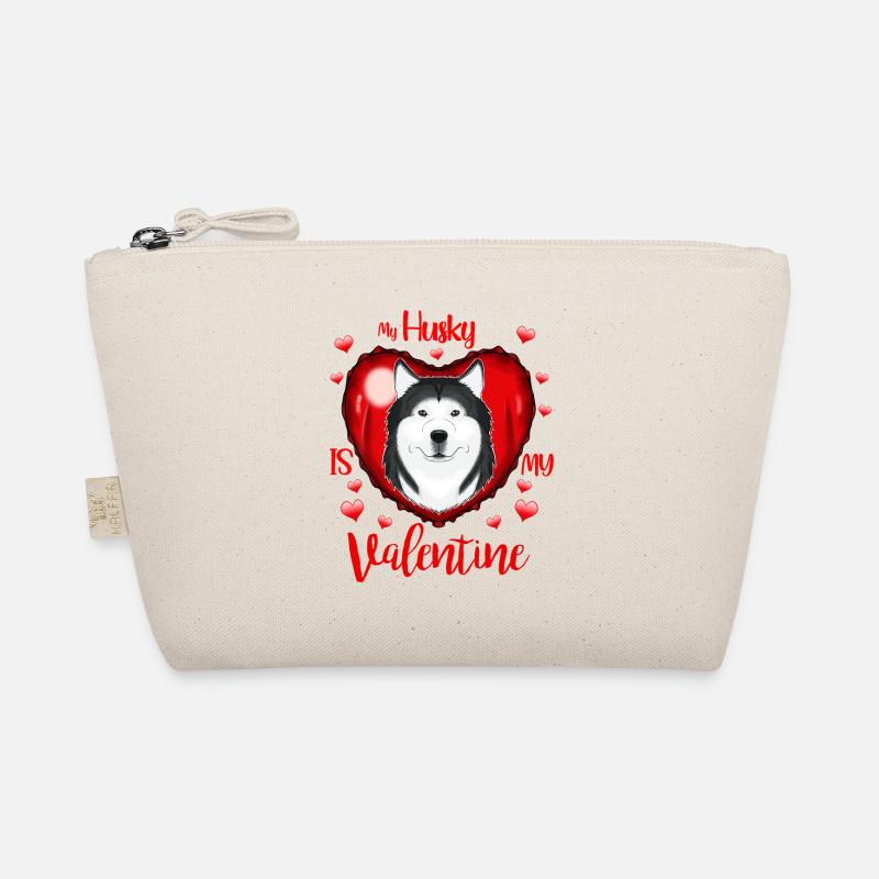 Mon Husky est mon Valentin I Husky Trousse biologique