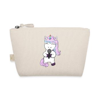 belle chanteuse licorne chantante chantant des musiciens - Trousse biologique - nature - Devant