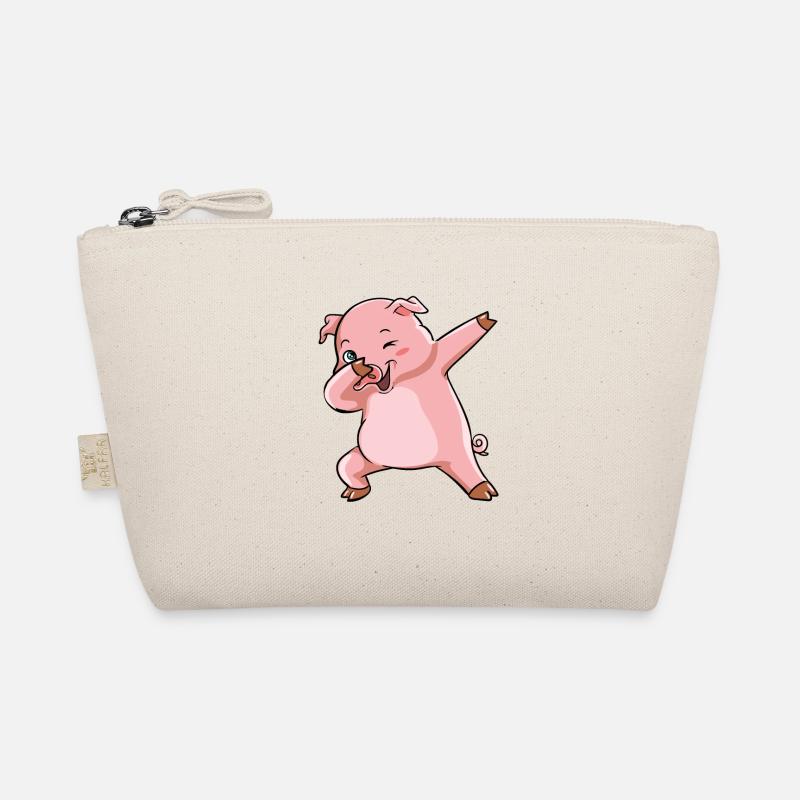 Dabbing Schwein Sieger Sau Bio-Täschchen