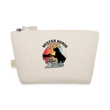 Bester Hunde Opa Aller Zeiten Hundeopa Geschenk - Bio-Täschchen - Natur - Vorne