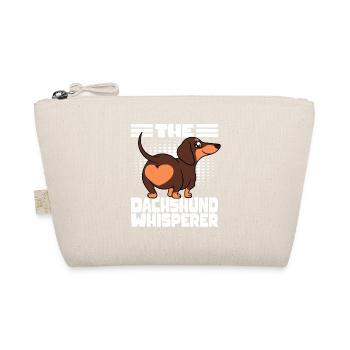 Dachshund Butt The Dachshund Whisperer - Organic Pouch - nature - Front