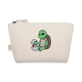 Tortue avec Bébé Tortue - Trousse biologique - nature - Devant