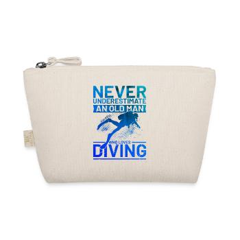 Scuba Diver Dicton Hommes Plongeurs - Trousse biologique - nature - Devant