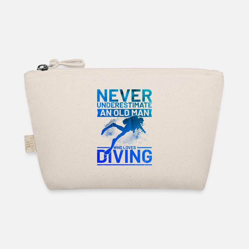 Scuba Diver Dicton Hommes Plongeurs Trousse biologique