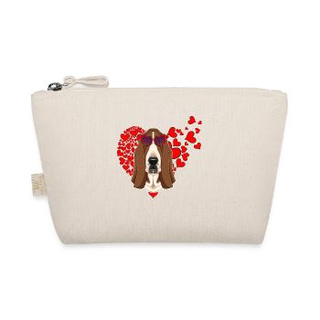 Basset Hound Lover I Dog Lover I Basset Hound - Bio-Täschchen - Natur - Vorne