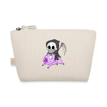 Grim Reaper and Pig - Organic Pouch - nature - Front