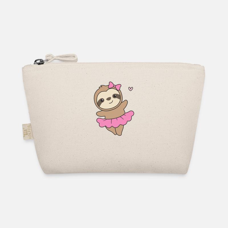 Sloth dances ballet cute sloths dance Organic Pouch