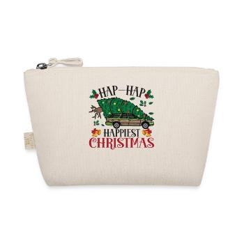 Happiest Christmas Tree Carrying Truck - Organic Pouch - nature - Front