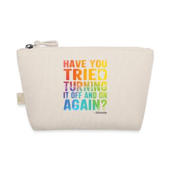 Have you tried to turn on again - adenosine - Organic Pouch - nature - Front