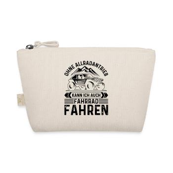 Geländewagen Matsch Allrad Reisefahrzeug Offroad - Bio-Täschchen - Natur - Vorne