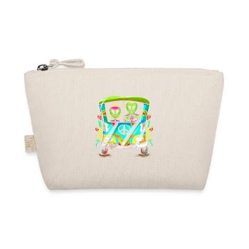 Space Shroom - Hippie Alien - Organic Pouch - nature - Front