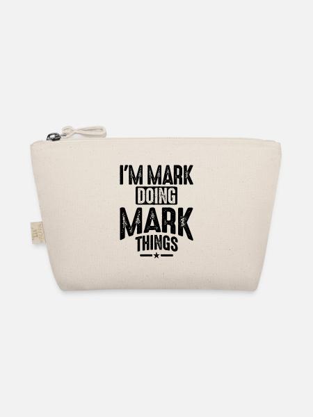 Marque de nom personnalisée Mens Funny - Trousse biologique - nature - Devant