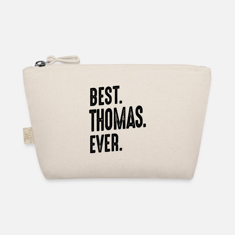 Mens Funny Personalized Name Thomas Organic Pouch