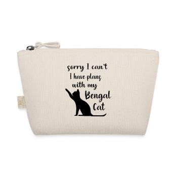 Chat Bengal Chat Chat Chat Pussy Mieze Disant Cadeau - Trousse biologique - nature - Devant