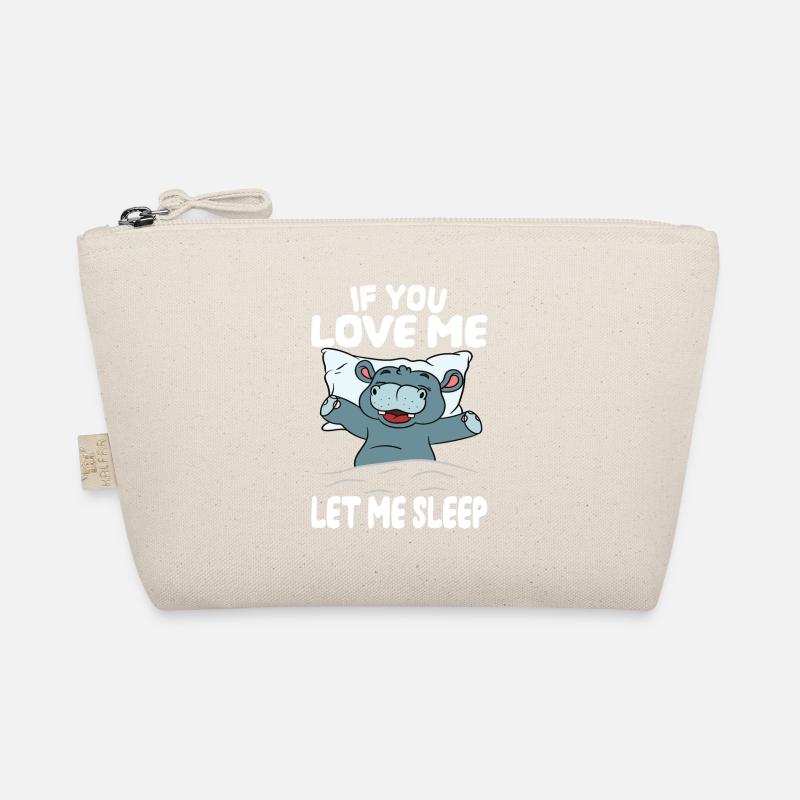 let me sleep hippo Organic Pouch