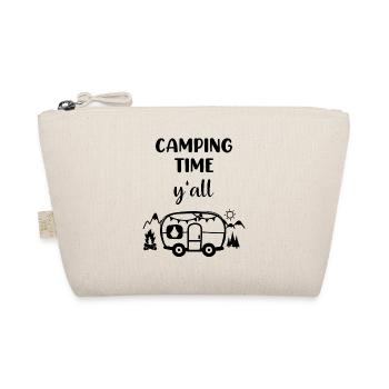 Caravan Camping Camping - Organic Pouch - nature - Front