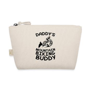 Daddy's Mountainbike Buddy - Biker - Organic Pouch - nature - Front