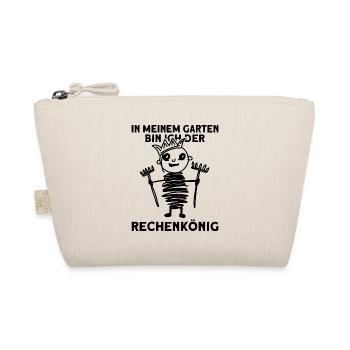 Garten Gärtner Rechen Rechenkönig - Bio-Täschchen - Natur - Vorne