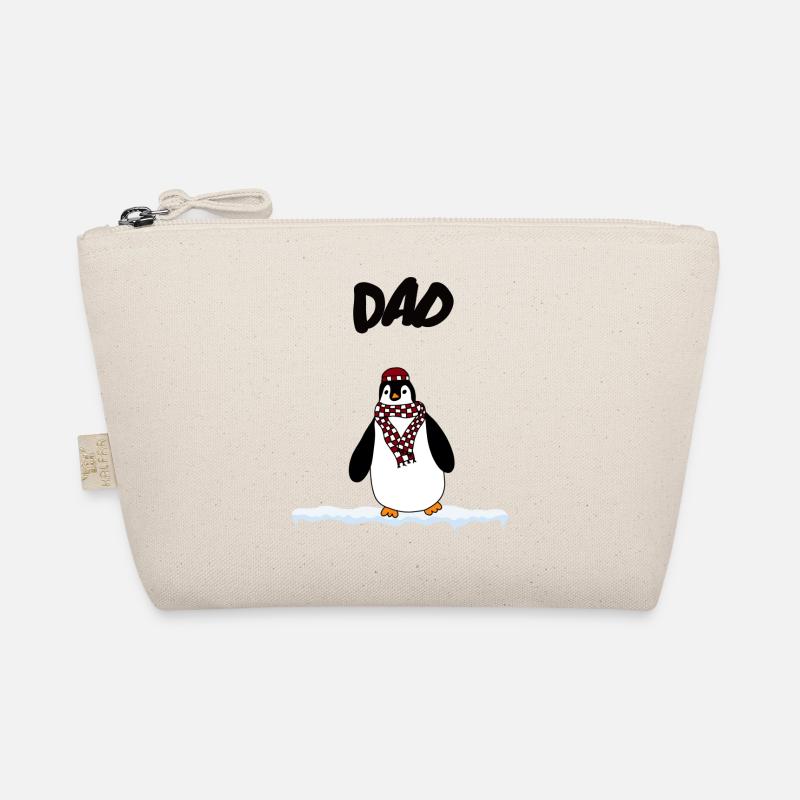 Penguin Dad - Organic Pouch - nature