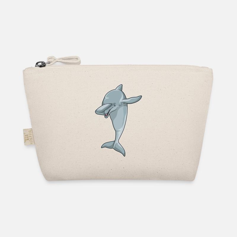 Dolphin at Hip Hop Dance Dab Organic Pouch