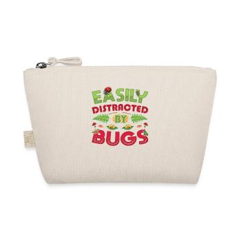 Easily distract from bugs - Organic Pouch - nature - Front
