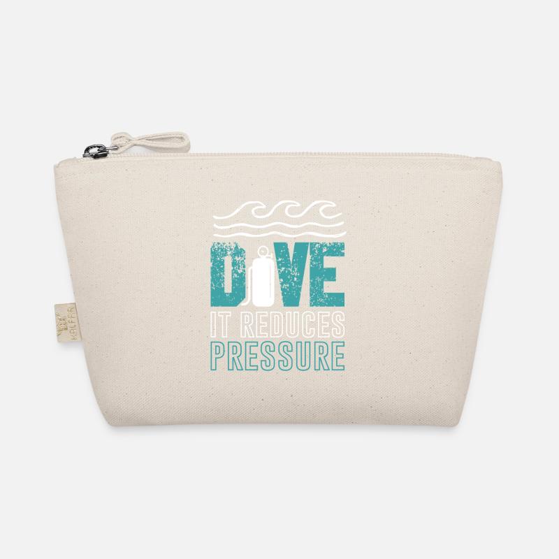 dive diving Organic Pouch