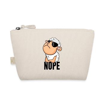Mouton nope drôle - Trousse biologique - nature - Devant