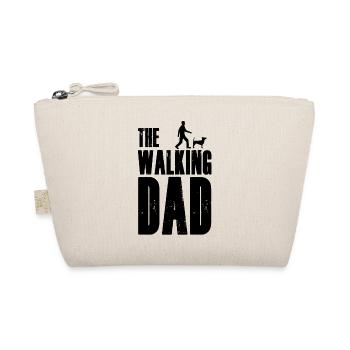 The Walking Dad - Hund Dog Papa Vatertag - Bio-Täschchen - Natur - Vorne