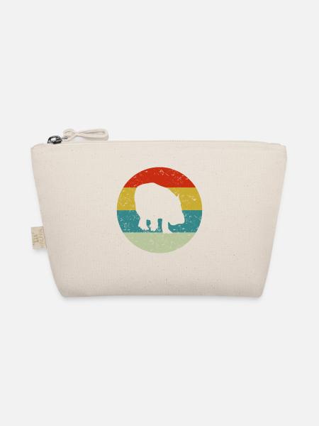 hippo - Organic Pouch - nature - Front