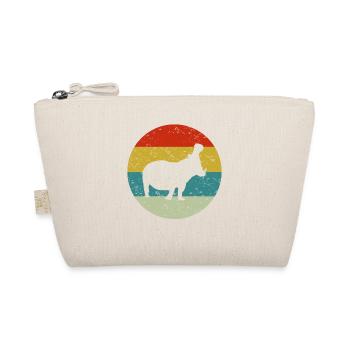 hippopotame vintage rétro - Trousse biologique - nature - Devant