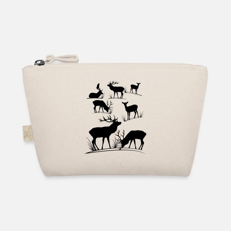Deer, roe deer, red deer, fallow deer, deer, roe deer Organic Pouch