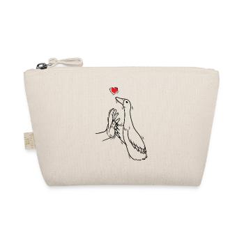 Running funny Running - Organic Pouch - nature - Front