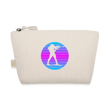 Skieurs Vintage Sports d’hiver Biathlon Rétro Ski - Trousse biologique - nature - Devant