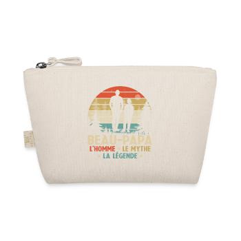 Beau-papa L'homme Le Mythe La Légende Cadeau - Trousse biologique - nature - Devant