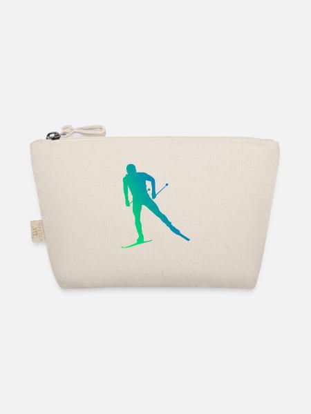 Langlauf Klassisch Herren Langlauf Skating - Bio-Täschchen - Natur