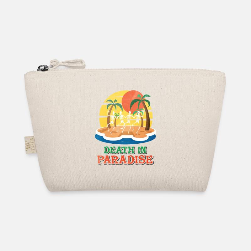 geschenk motiv death in paradise - Bio-Täschchen - Natur