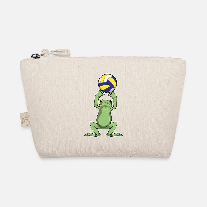 Grenouille avec volley-ball Trousse biologique