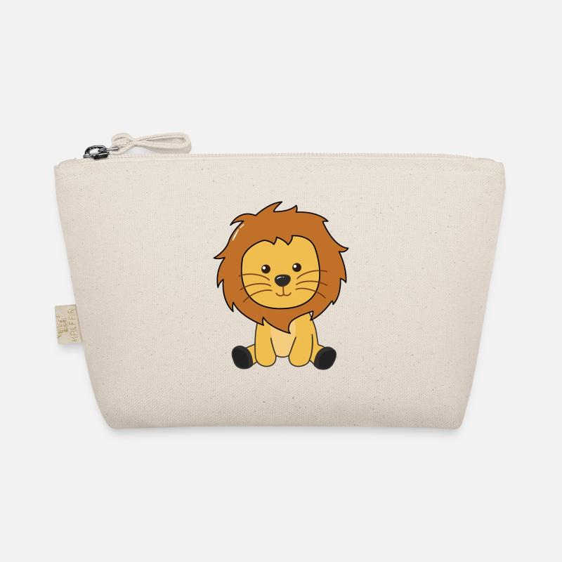 Lion cute animals for children Lion King Organic Pouch
